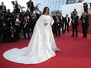 Sonam turns heads in Ralph & Russo at Cannes red carpet