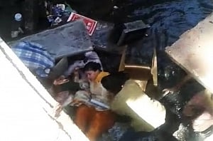 BJP MP Poonam Madam hurt after falling into drain