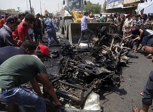 Twin explosions claim 44 lives in Baghdad