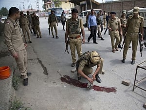 Three policemen killed in militant strikes in Srinagar