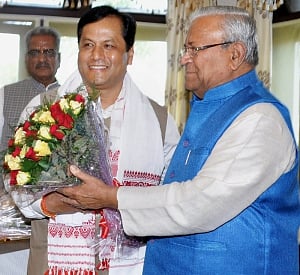 Sonowal sworn in as Assam chief minister