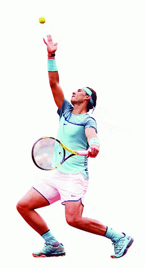 King of clay returns with a storm
