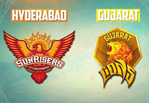 Hyderabad, Gujarat eye maiden IPl final spot