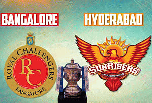 IPl final: Hyderabad opt to bat against Bangalore