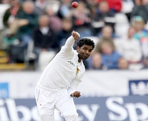 Sri lanka's Eranga reported for suspect action
