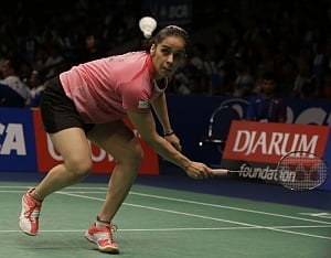 Saina loses to Carolina in quarters of Indonesia Open