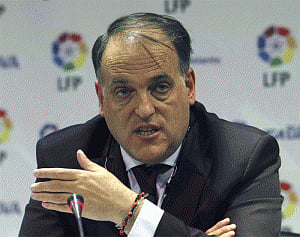 Tebas says all liga clubs are in healthy financial state