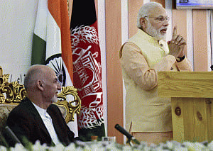 Modi, Ghani inaugurate landmark Afghan-India Friendship Dam