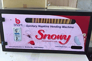 UP bus, railway stations to get sanitary napkin vending machines