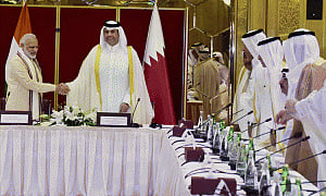 Modi invites Qatari businessmen to invest in India