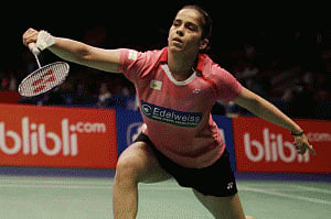 Saina enters round two; Sindhu bows out of Australian Open