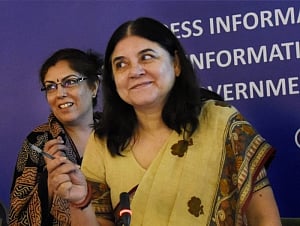 Maneka, Javadekar lock horns on culling of animals