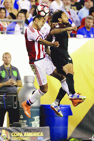 US down Paraguay