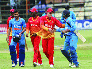 India sweep series in style