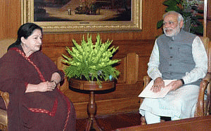 Jaya meets PM