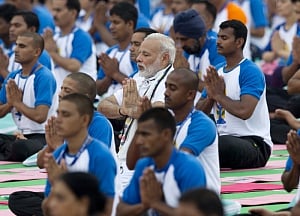 Modi leads second International Yoga Day celebrations