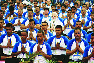 Yoga zero-budget health insurance: PM