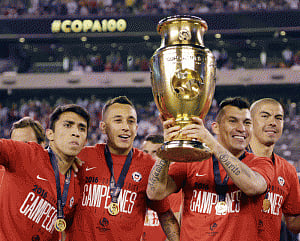 Chile edge out Argentina to retain Copa America crown
