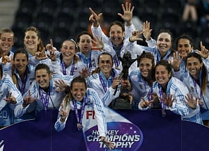 Argentina women win record seventh Champions Trophy title