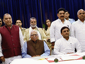 UP CM carries out cabinet expansion before 2017 polls