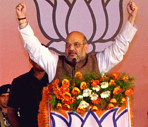 Shah blames Nehru's "historic blunder" for J&K issue
