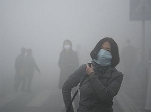 Air pollution reducing life expectancy of Chinese