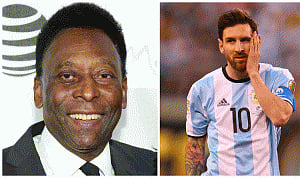 Pele urges Messi not to quit Argentina