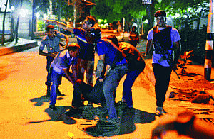 Hostage drama near B'desh diplomatic zone