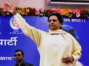 Amit Shah's remarks show BJP is nervous: Mayawati