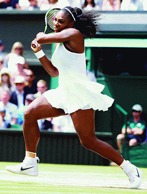 Milestone day for Serena
