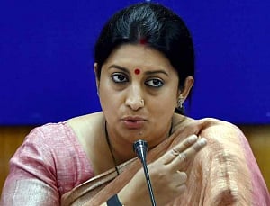Cabinet reshuffle: Smriti Irani vows to strengthen textile and apparel sector