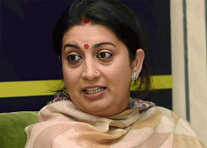 Irani quotes popular Hindi song on shift to Textiles