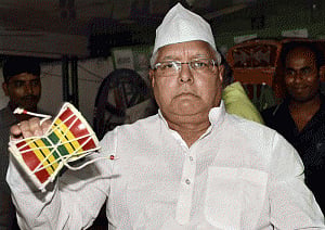 I am no less an actor than any cine star: lalu