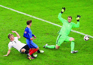 German lack of options exposed in defeat