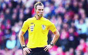 Referee on a roller coaster ride