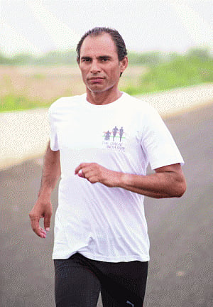 'I run 25 km from home to office daily'