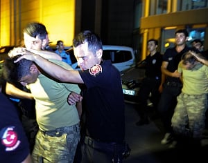 Turkey detains 103 generals, admirals after coup