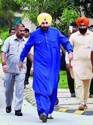 Sidhu silent on future plan