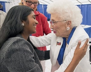 Indian-American girl becomes youngest delegate at DNC