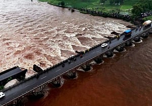 Over 20 missing as bridge collapses, 2 bodies recovered