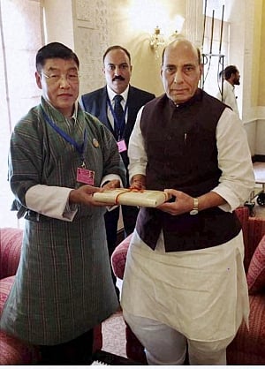 Rajnath assails Pak on its soil