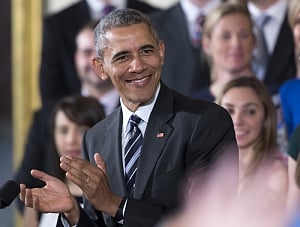 Obama calls himself feminist in birthday essay