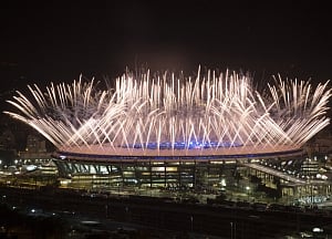 Brazil opens Olympic Games with green, low tech themes promising a great party