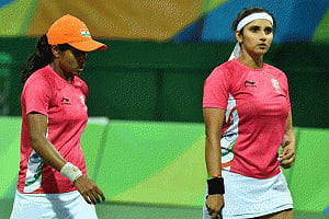 Rio 2016: Sania-Prarthana crash out of women's doubles