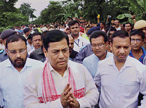 Sonowal visits attack site, pledges action against NDFB(S)