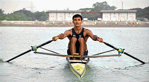 Rower Dattu finishes fourth in men's sculls quarter-finals