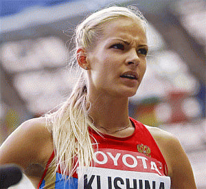 Russian long jumper Klishina banned from Rio Olympics