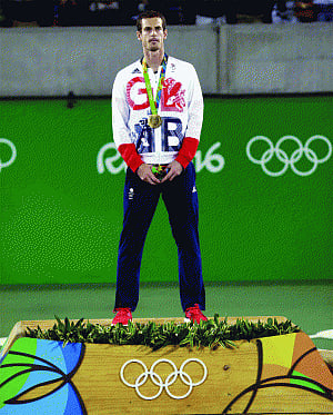 Murray first to win two Golds