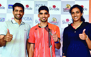All EYES ON GOPICHAND's academy