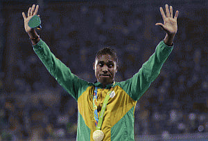 South Africa's Semenya grabs 800m gold in Rio